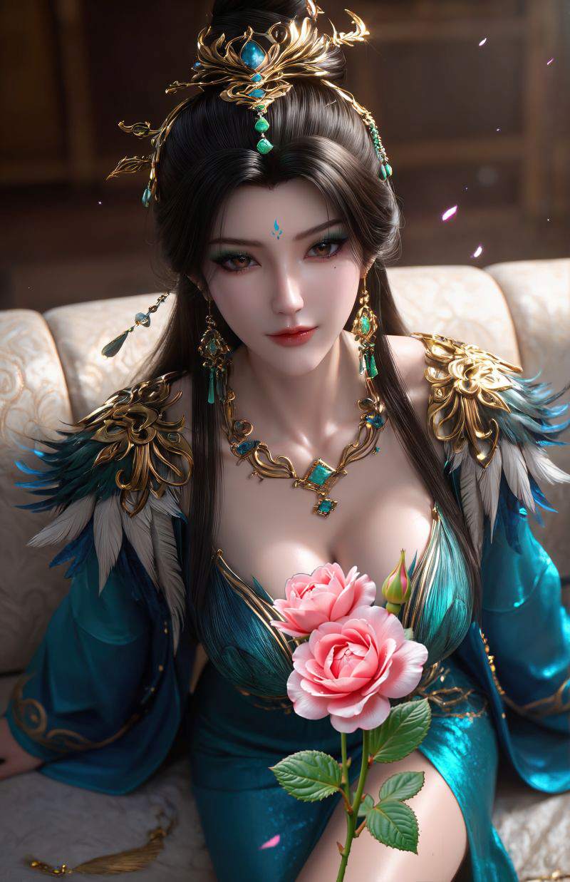 3023-墨迹-AI绘画大神国漫女神图包合集[80套-56.5G]