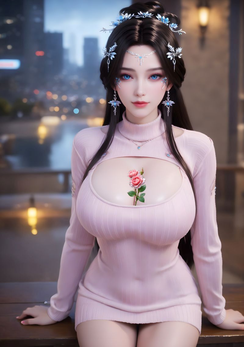 3025-呼呼-AI绘画大神国漫女神图包合集[68套35.5G] - 第2页